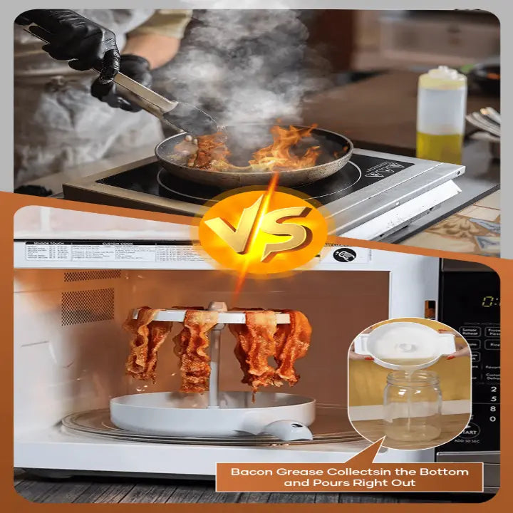 BowLift | Microwave Bacon Tray for Quick and Healthy Cooking