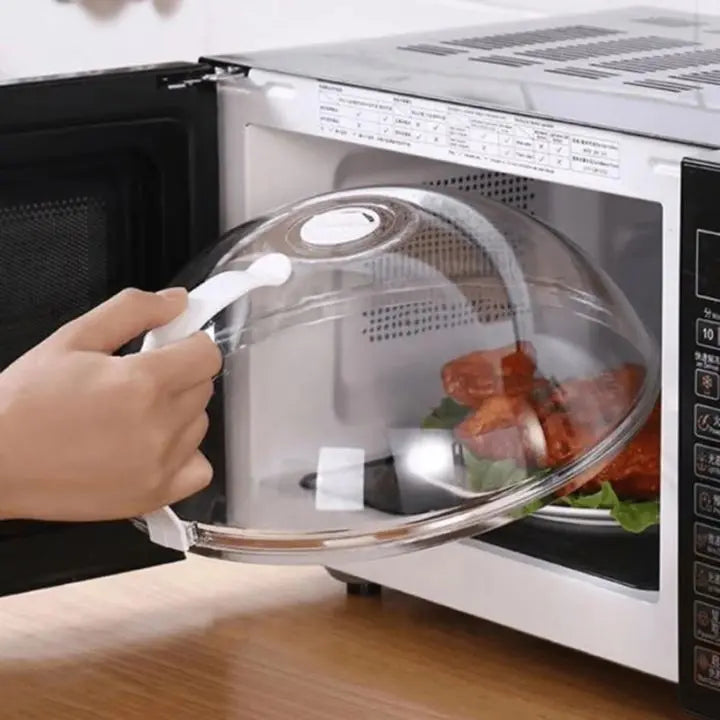 BowLift | Microwave cover with handle & steam valve – heat resistant
