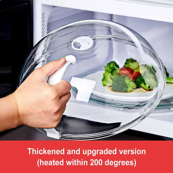 BowLift | Microwave cover with handle & steam valve – heat resistant