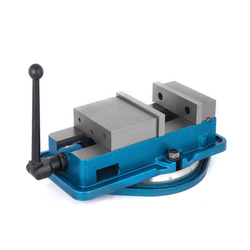 BowLift | Milling Vise Mill Vise Ductile Iron Material with 360 Degree Swiveling Base CNC Vise