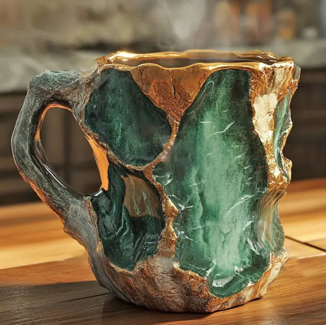 BowLift | Mineral-Crystal-Cup with noble natural stone look