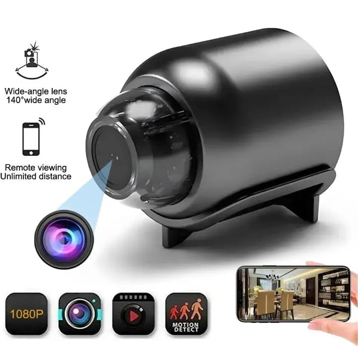 BowLift | Mini 4G WiFi Camera 1080P – with Night Vision & Motion Sensor