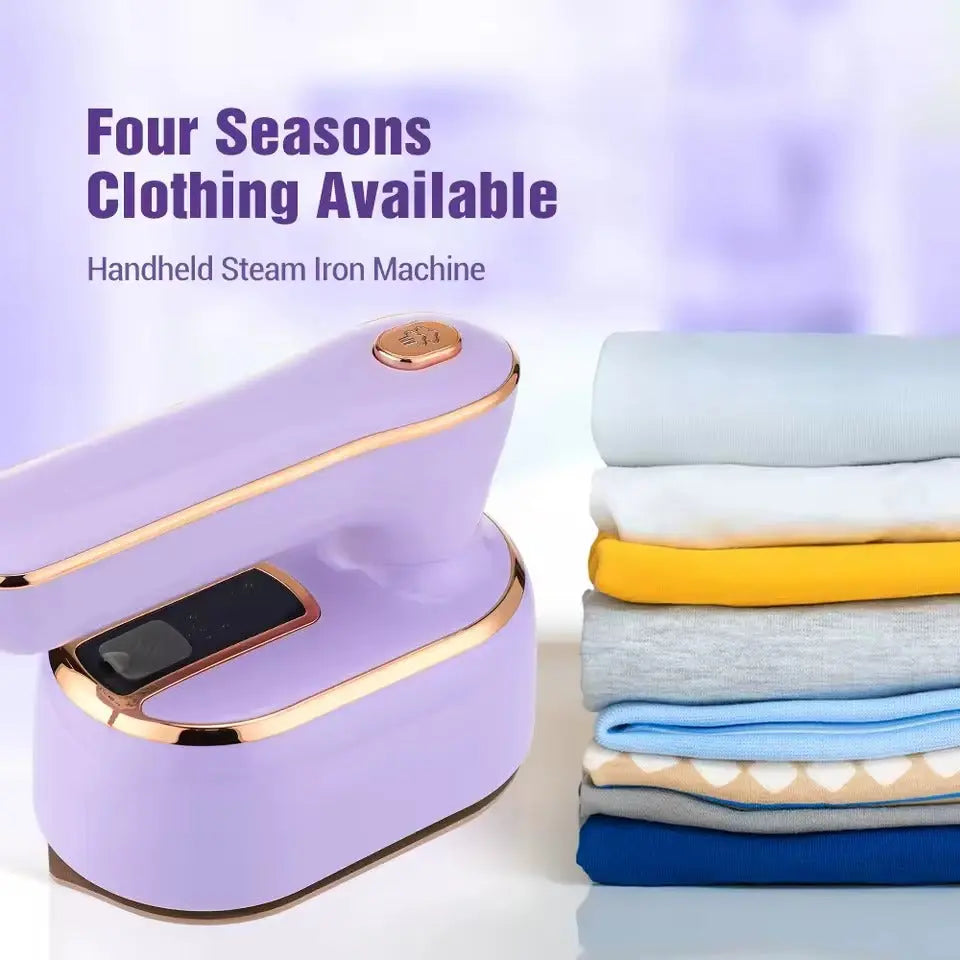 BowLift | Mini Steam Iron – Crease-free in seconds, at home & on the go