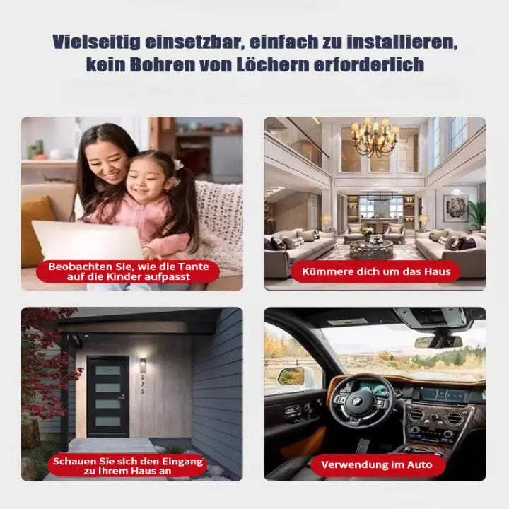 BowLift | Mini Wireless WiFi Camera 1080P HD | with free 32GB memory card