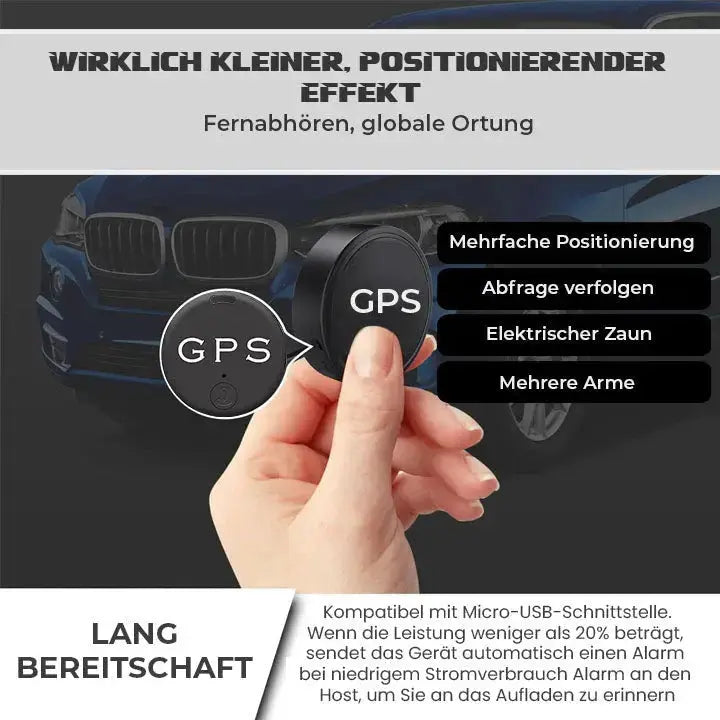 BowLift | Mini GPS Tracker with Magnet – Invisible & Real-time Tracking for Cars & Valuables!