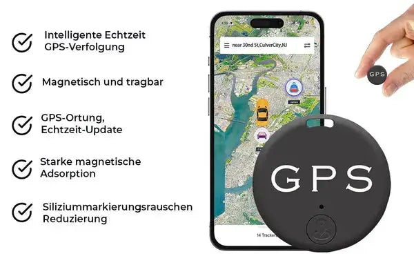 BowLift | Mini GPS Tracker with Magnet – Invisible & Real-time Tracking for Cars & Valuables!