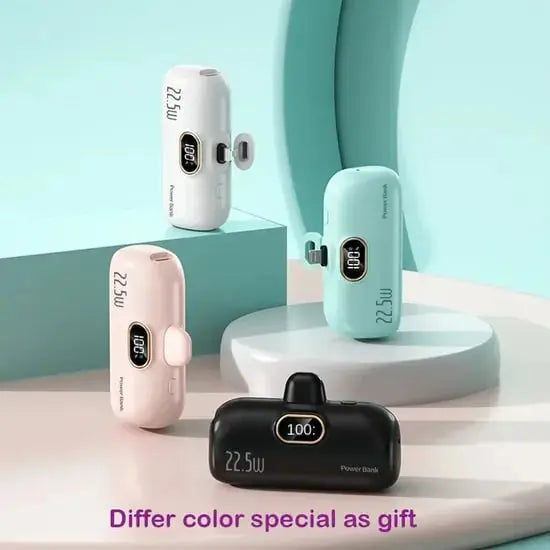 BowLift | Mini-Powerbank – Compact mobile charging battery