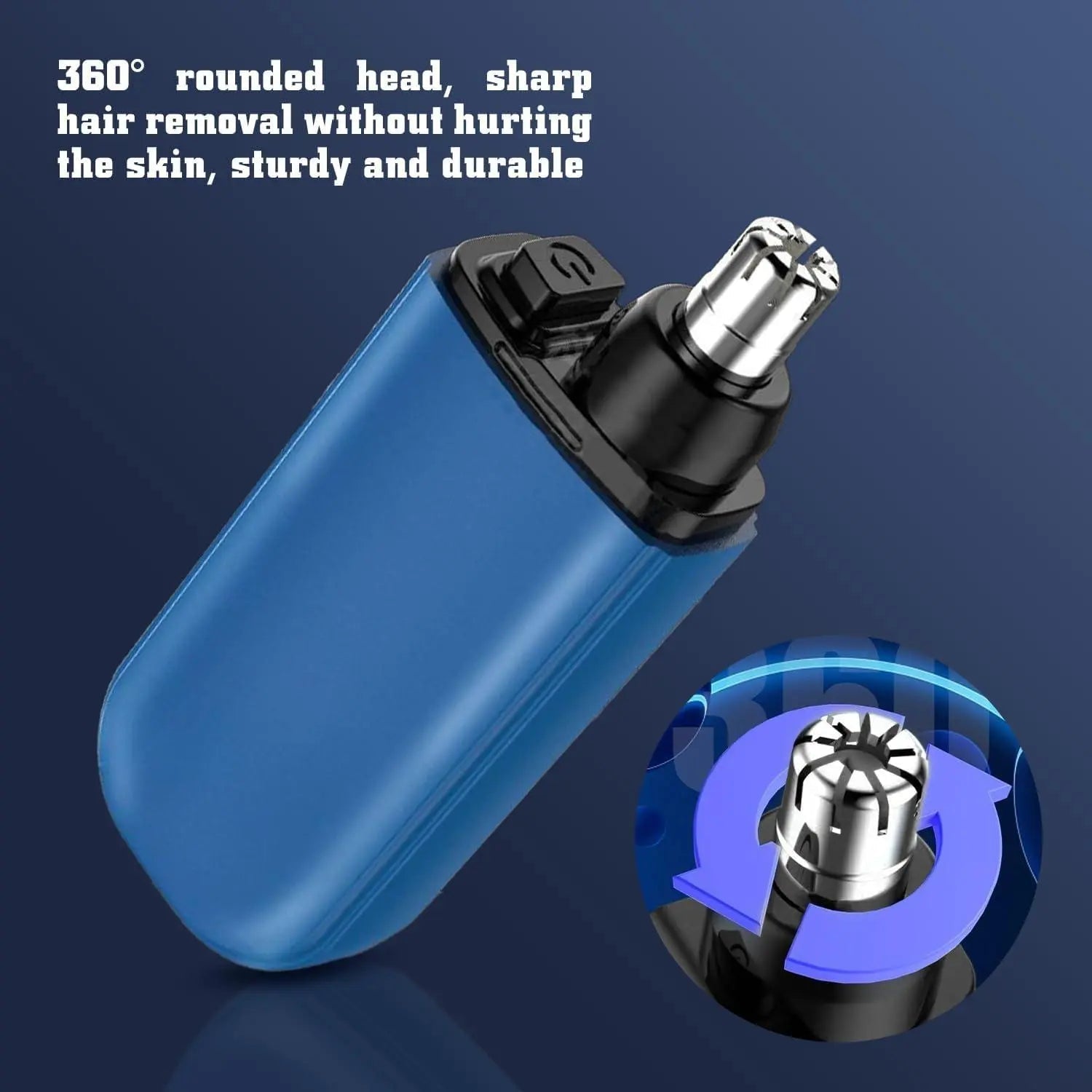 BowLift | Mini precision trimmer for nose, ears and eyebrows with USB-C charging