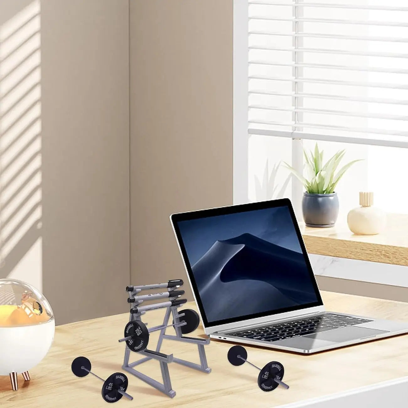 BowLift | Mini-Squat-Rack-Pen Holder – Unique Gift for Fitness Fans