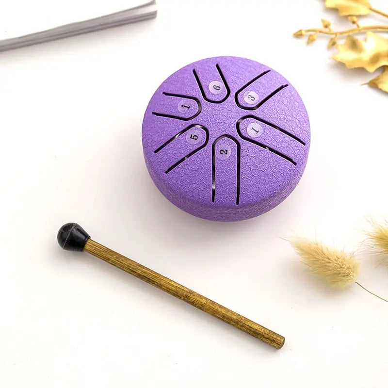 BowLift | Mini Drum made of Carbon Steel - Ideal for Music Therapy