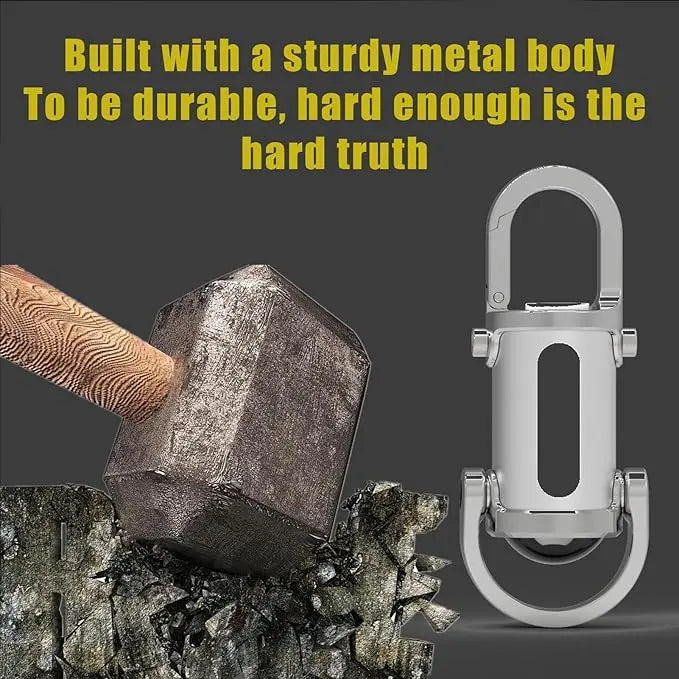 BowLift | Mini USB-C Rechargeable Keychain Flashlight