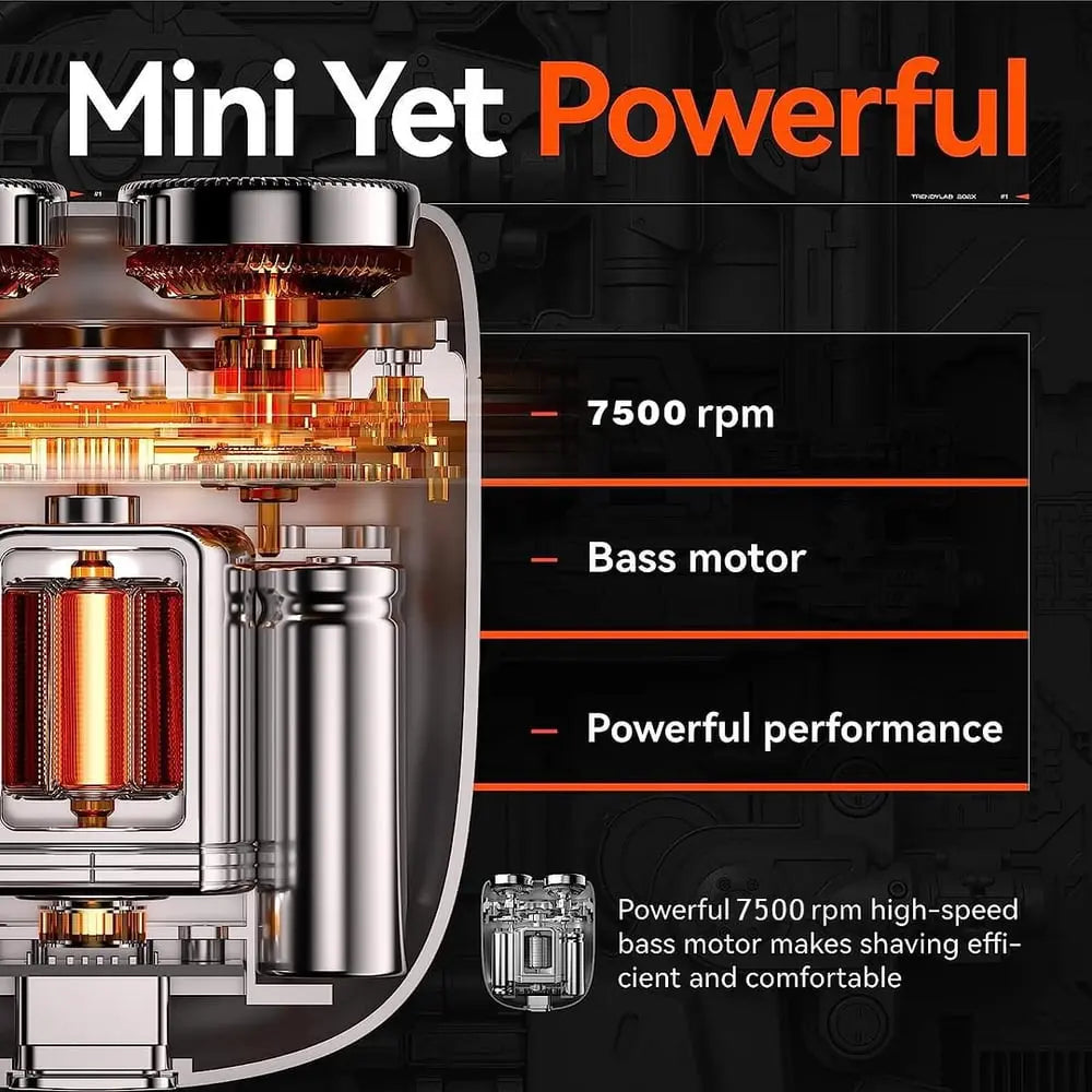 BowLift | Mini USB Shaver in Pocket Size – Magnetic Cutter Head Technology