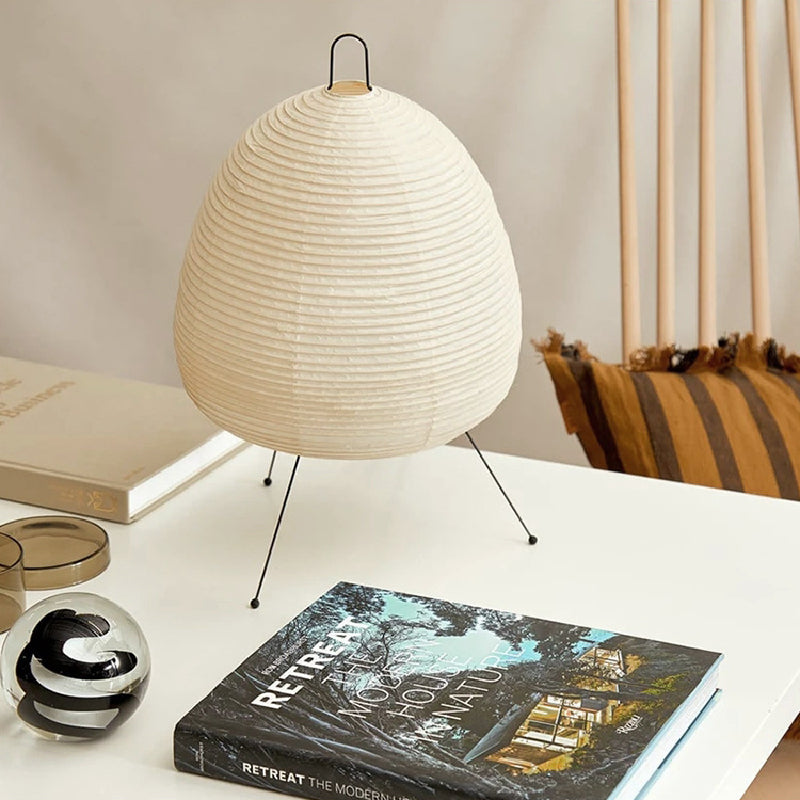 BowLift | Modern Japanese Paper Lantern Table Lamp