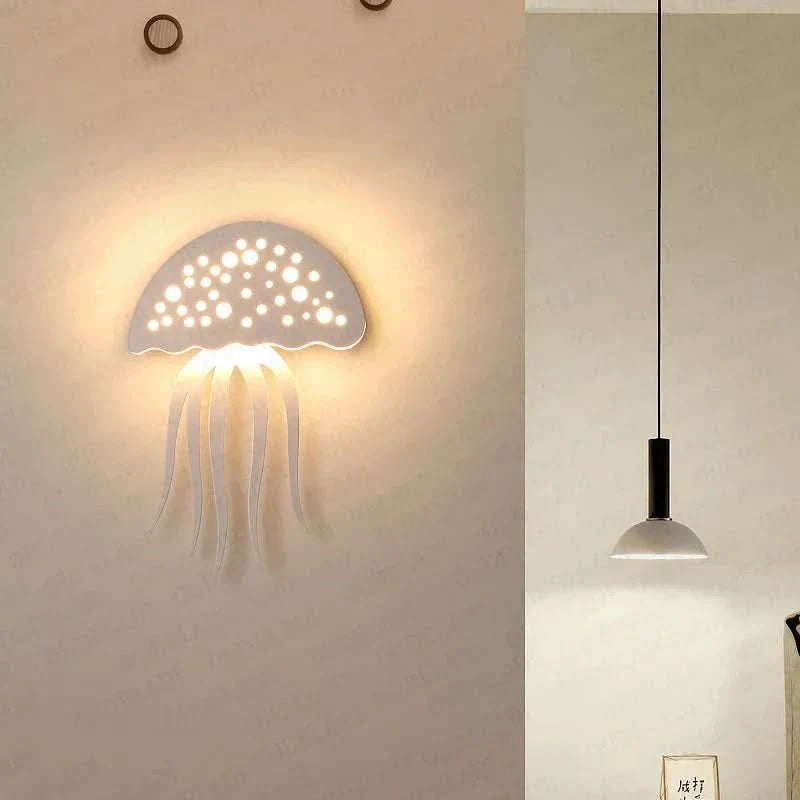 BowLift | GlimmerCoral Jellyfish LED Wall Lamp