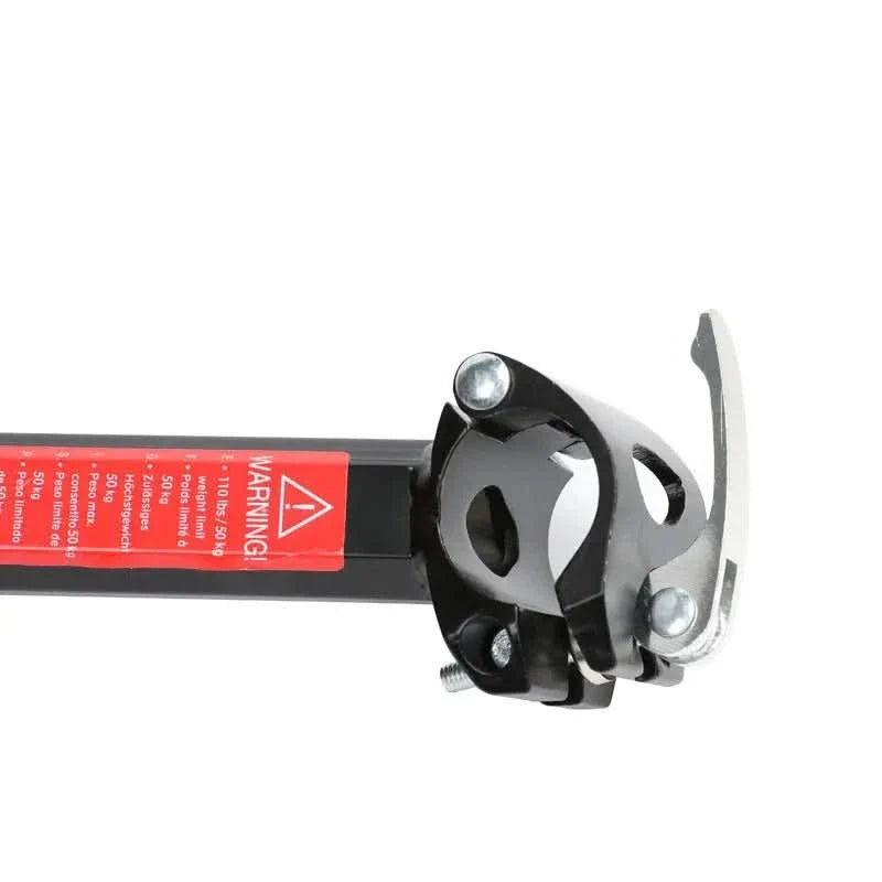 BowLift | Aluminium bike rack with reflector plate