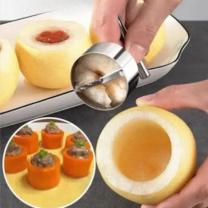 BowLift | Effortless Stainless Steel Fruit Pitter | + 1 Small