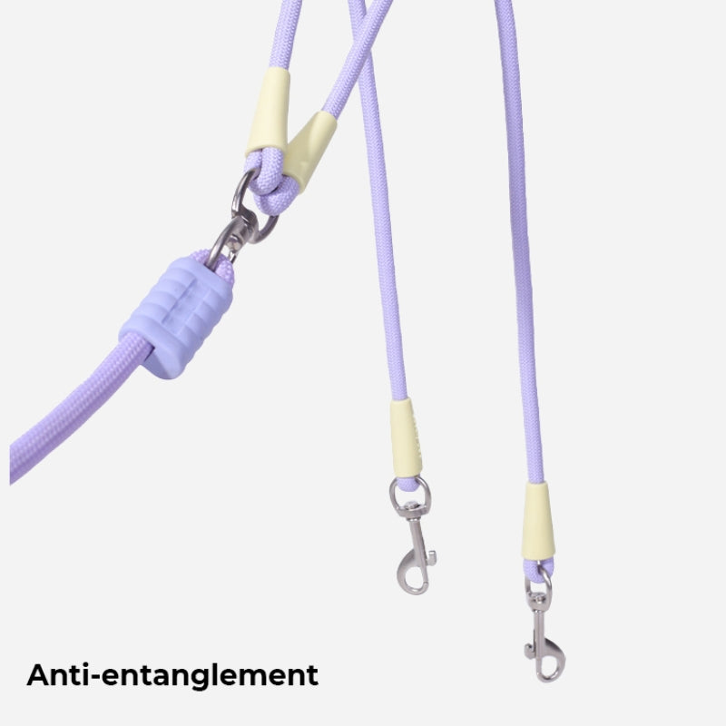 BowLift | Multi-purpose double leash No tangles dog leash