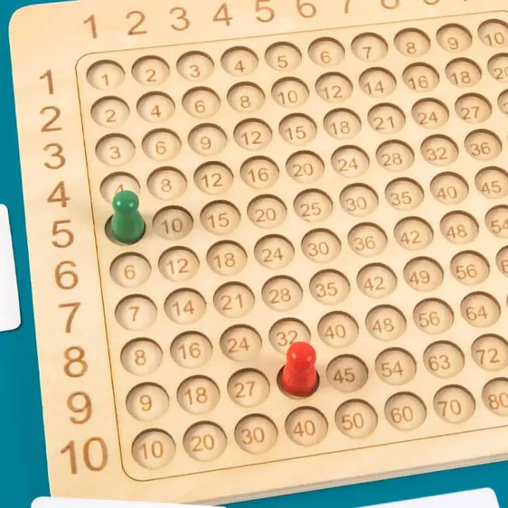 BowLift | Wooden Multiplication Learning Game – Math Support for Children