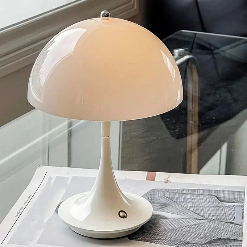 BowLift | Adjustable LED Mushroom Table Lamp with Touch Dimmer