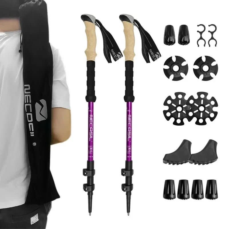 BowLift | Collapsible hiking poles for stability and comfort