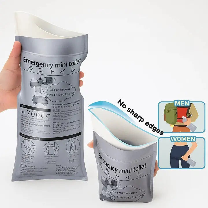 BowLift | Emergency travel bag for urine relief — Leak-proof & odor-proof