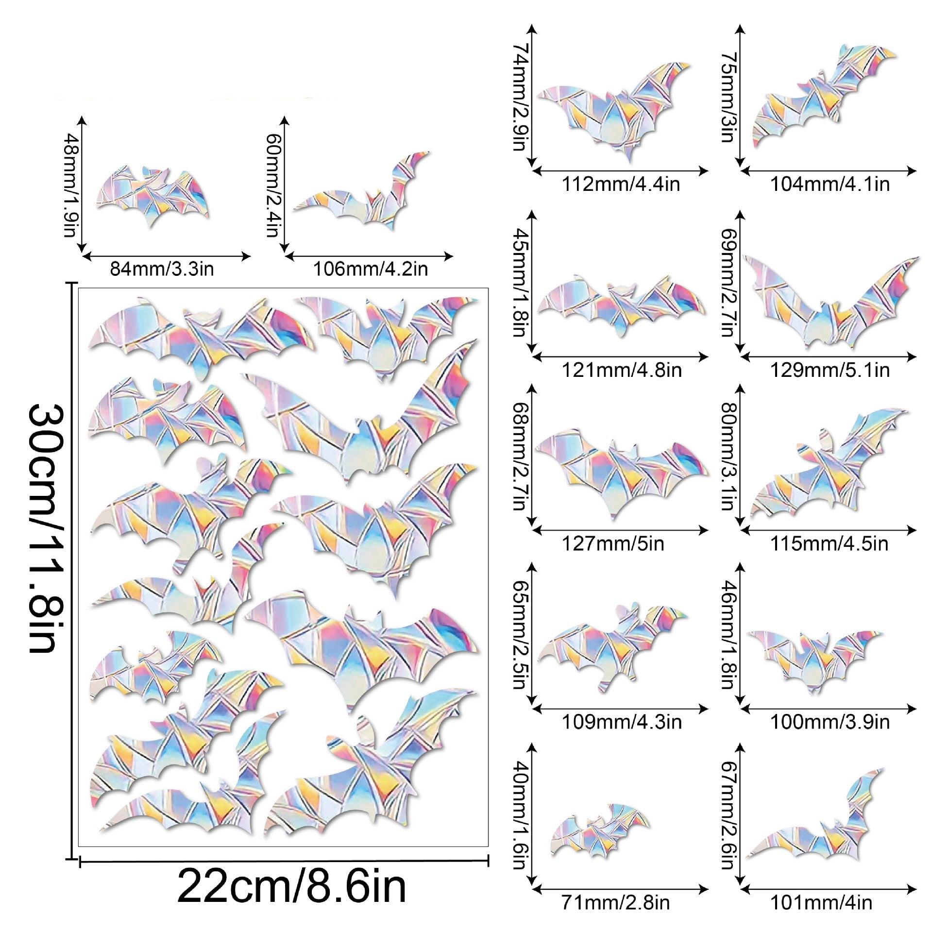 BowLift | Rainbow Window Sticker