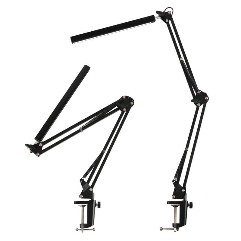 BowLift | LED Foldable Long Arm Clip Eye Protection USB Reading Table Lamp