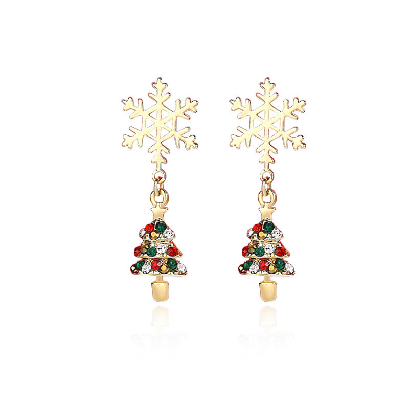 BowLift | Christmas Asymmetric Earrings