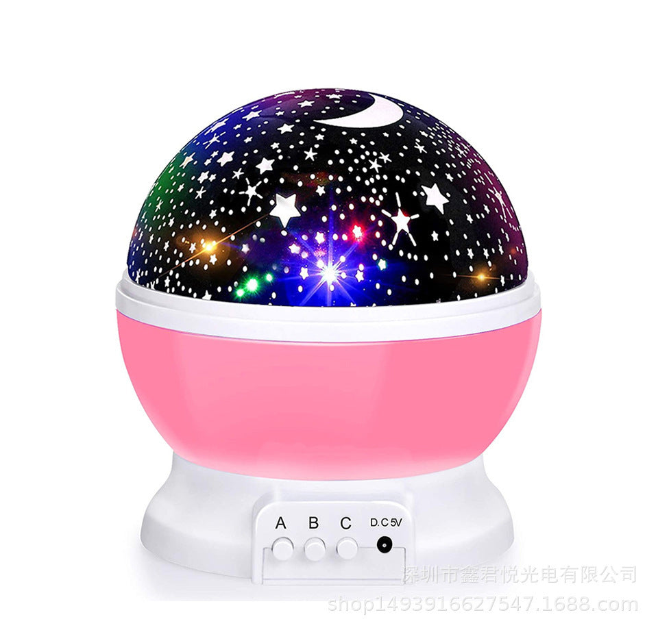 BowLift | Soothing Night Light Ball with Star Projection