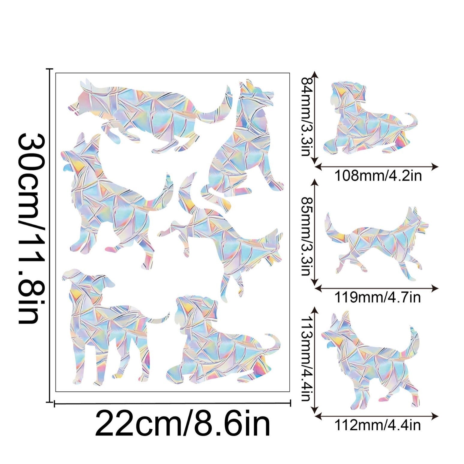 BowLift | Rainbow Window Sticker