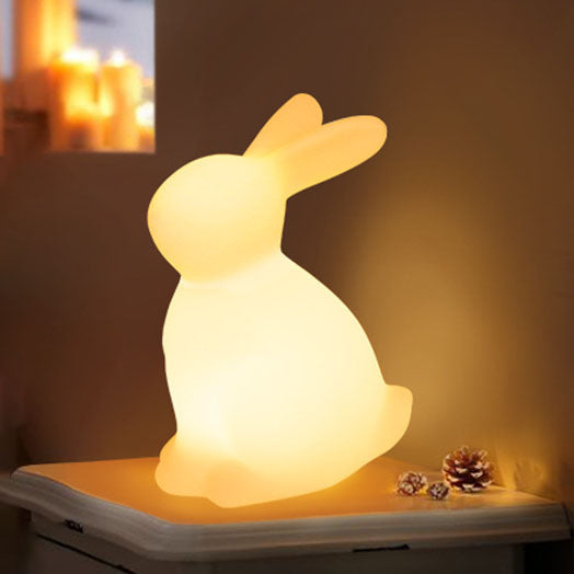 BowLift | Contemporary Creative Rabbit PE LED Table Lamp for the Bedroom