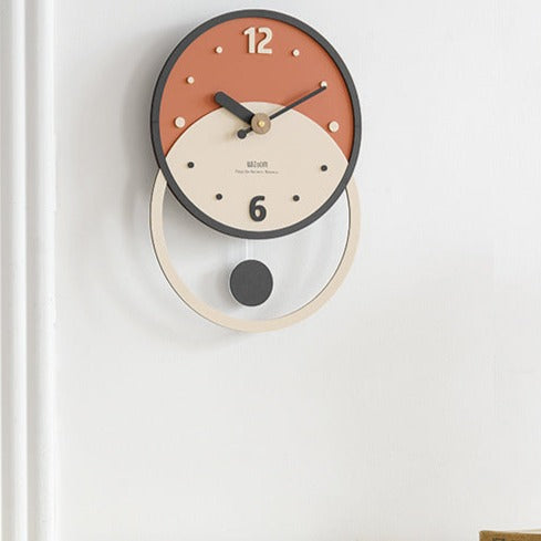 BowLift | Nordic Minimalist Wall Decoration Clock for the Living Room