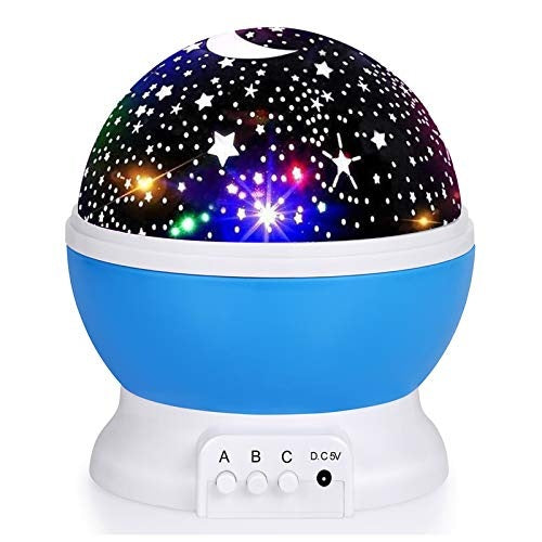BowLift | Soothing Night Light Ball with Star Projection