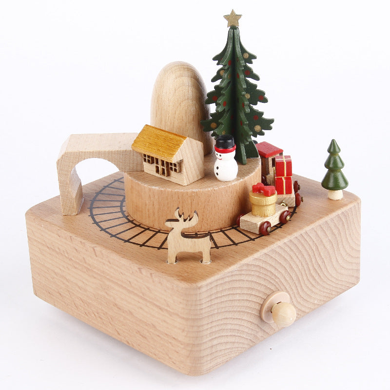 BowLift | Handmade Wooden Rotating Music Boxes