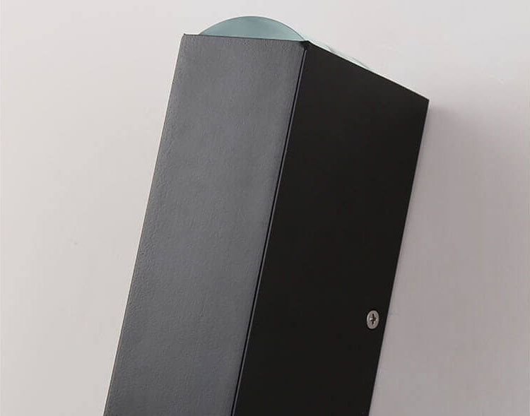 BowLift | Modern Waterproof LED Outdoor Wall Light | Rectangular Up/Down Aluminum Fixture