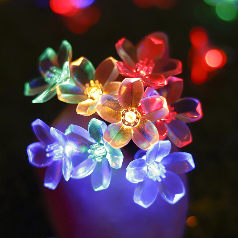 BowLift | Solar flower light chain for the garden