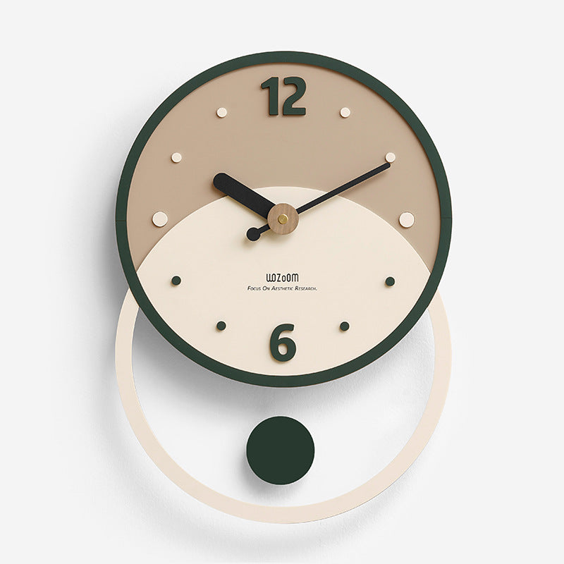 BowLift | Nordic Minimalist Wall Decoration Clock for the Living Room