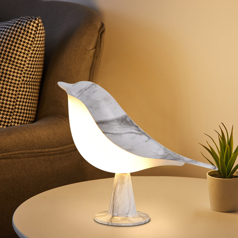 BowLift | Elegant Bird Lamp with 3 Light Levels
