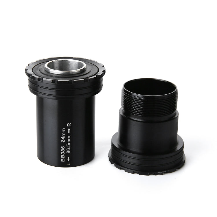 BowLift | BB386 Press Fit Still EVO Bottom Bracket fits 86.5 mm for SHIMANO / SRAM / FSA Mountain Bike (Black)