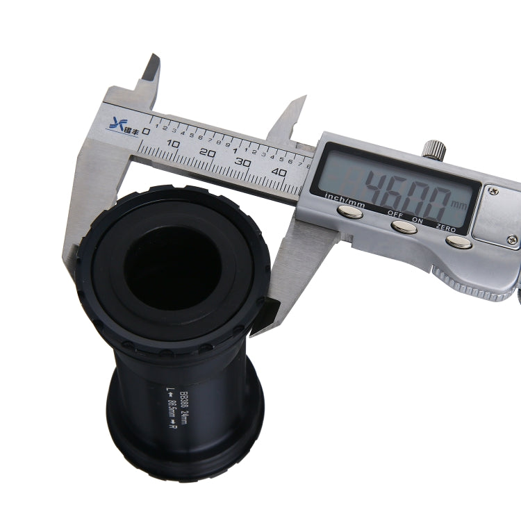 BowLift | BB386 Press Fit Still EVO Bottom Bracket fits 86.5 mm for SHIMANO / SRAM / FSA Mountain Bike (Black)