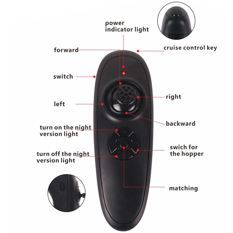 BowLift | D16 Smart RC Fishing Bait Boat 2kg Load 500M