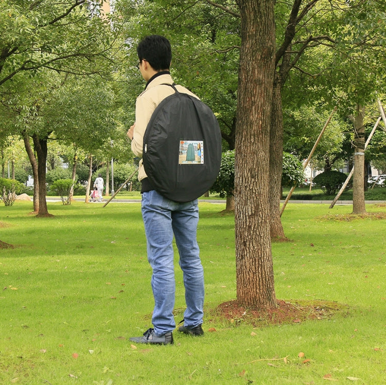 BowLift | Clothing Change Tent with Window, Single, Size: 190x120x120cm (Orange)