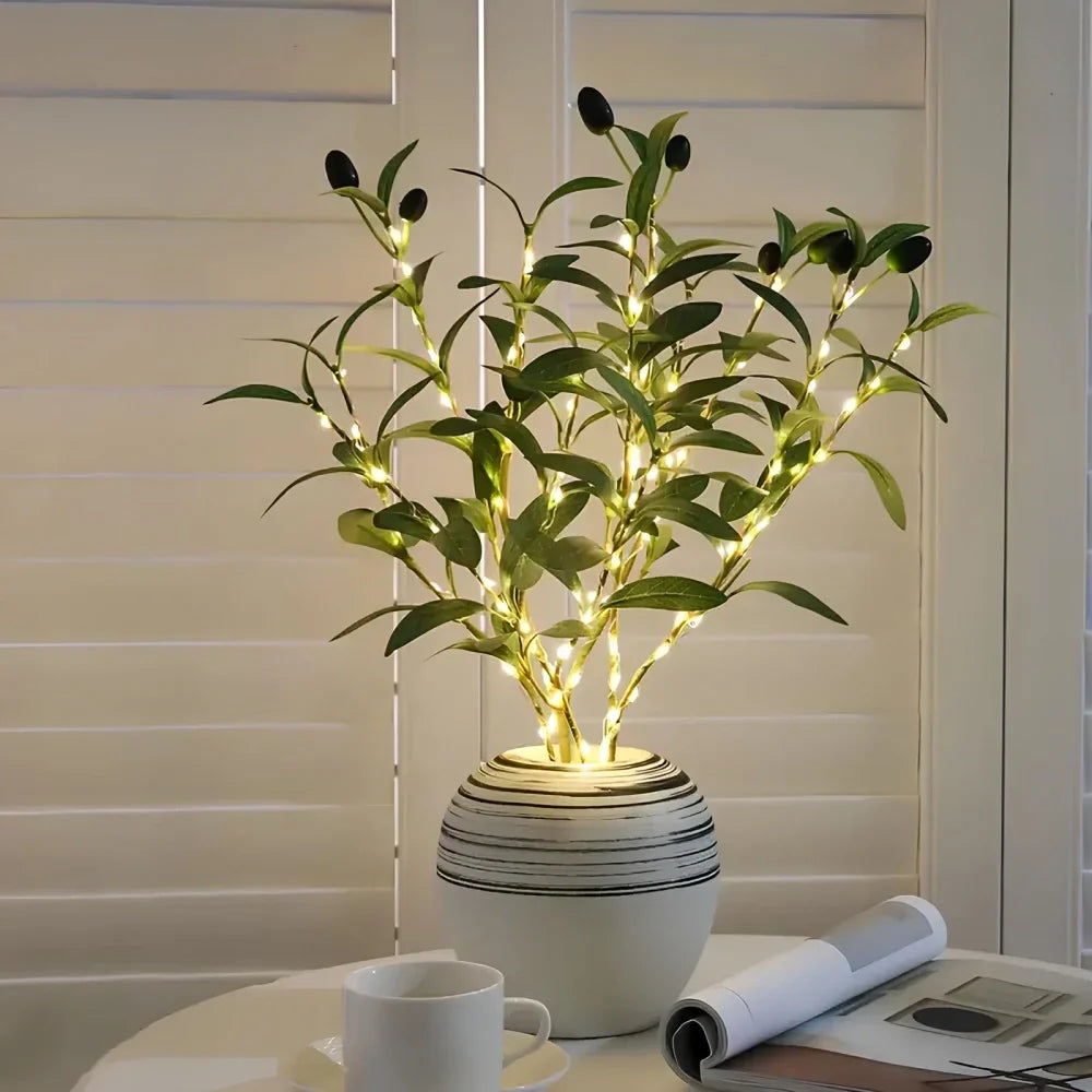 BowLift | LED Lighted Artificial Branch Table Lamp