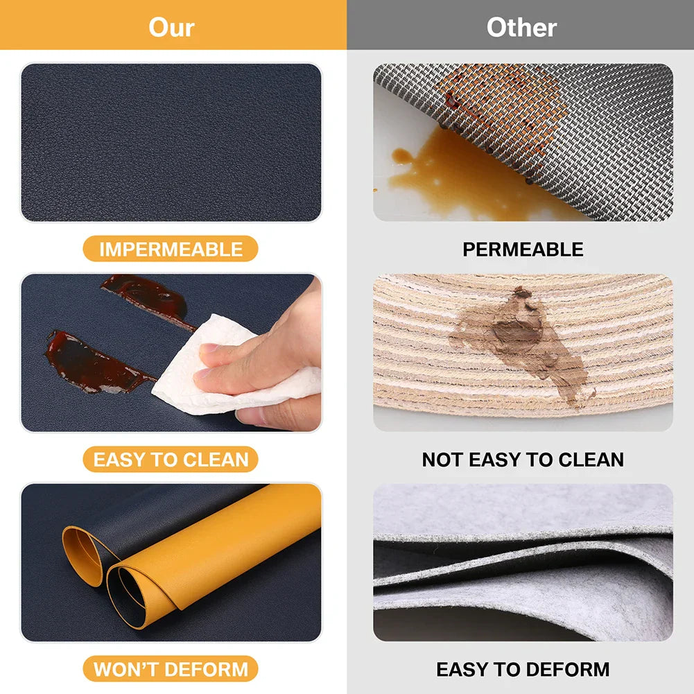 BowLift | Irregular Placemat Leather