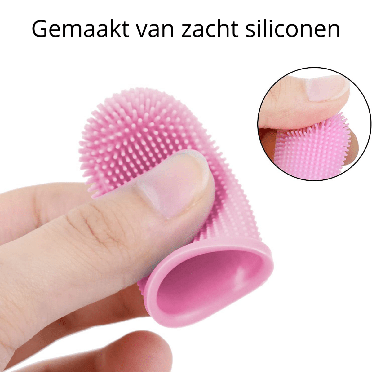 BowLift | 360° silicone finger toothbrush for safe dental care for dogs