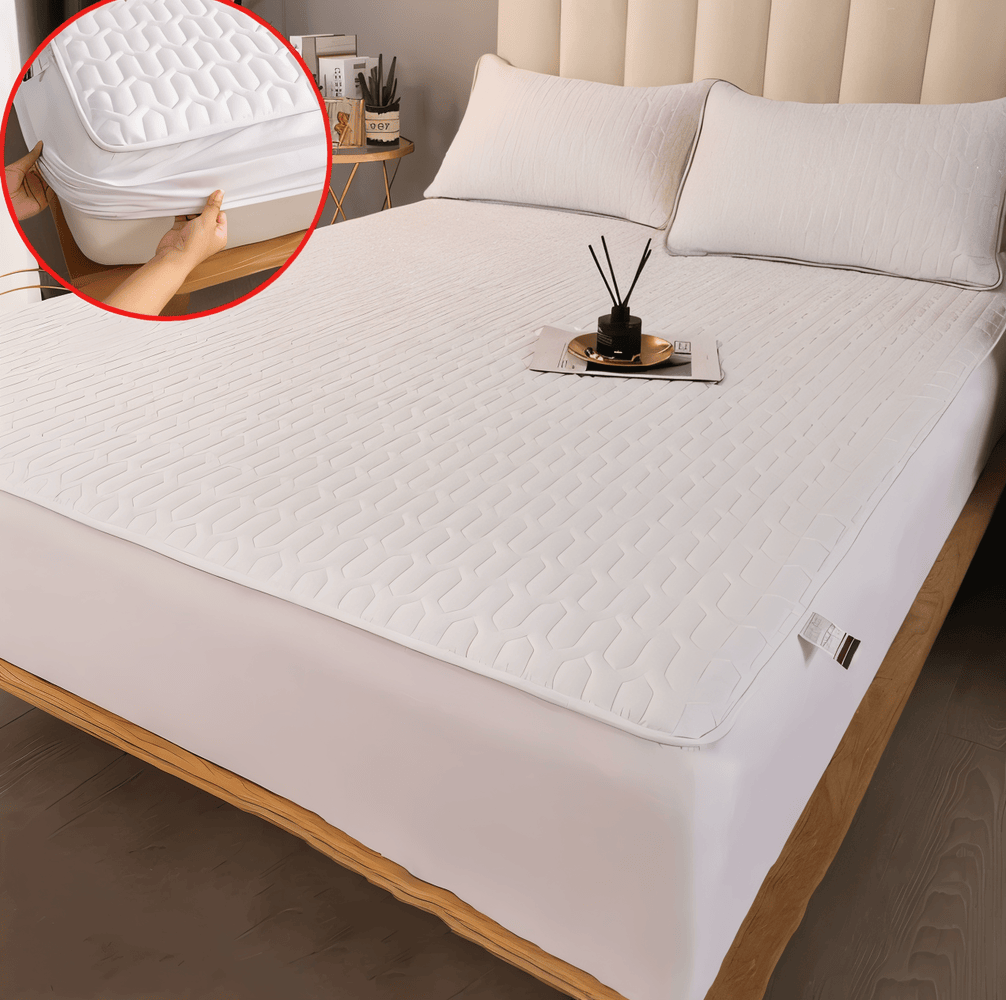 BowLift | FlexiBed Mattress Protector – Waterproof, Breathable & Washable with Elastic Fit