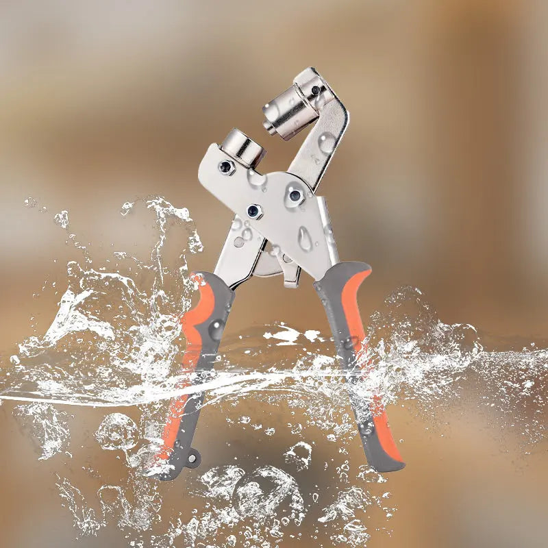 BowLift | Eyelet punch with 100 free eyelets – For tarps, leather & more!