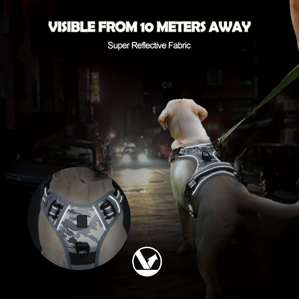 BowLift | Reflective, breathable dog harness for small and large dogs