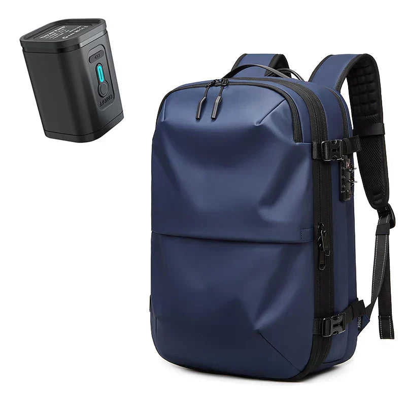 BowLift | Packlite Slim – Waterproof compression backpack with USB connection for hand luggage