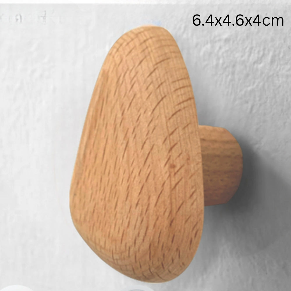 BowLift | Pebble Shape Wood Clothes Hook